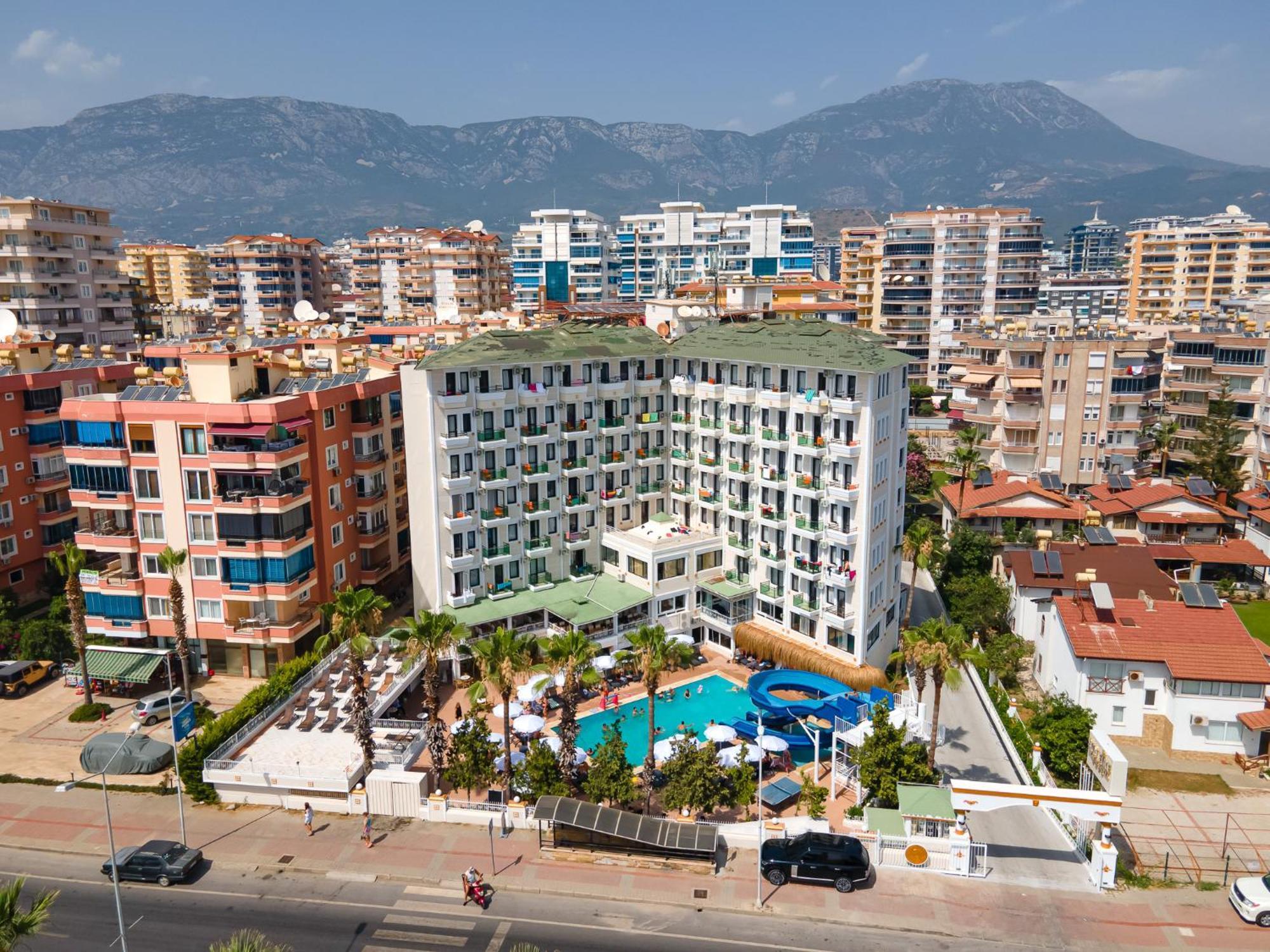 Sun Fire Beach Hotel Alanya Eksteriør bilde