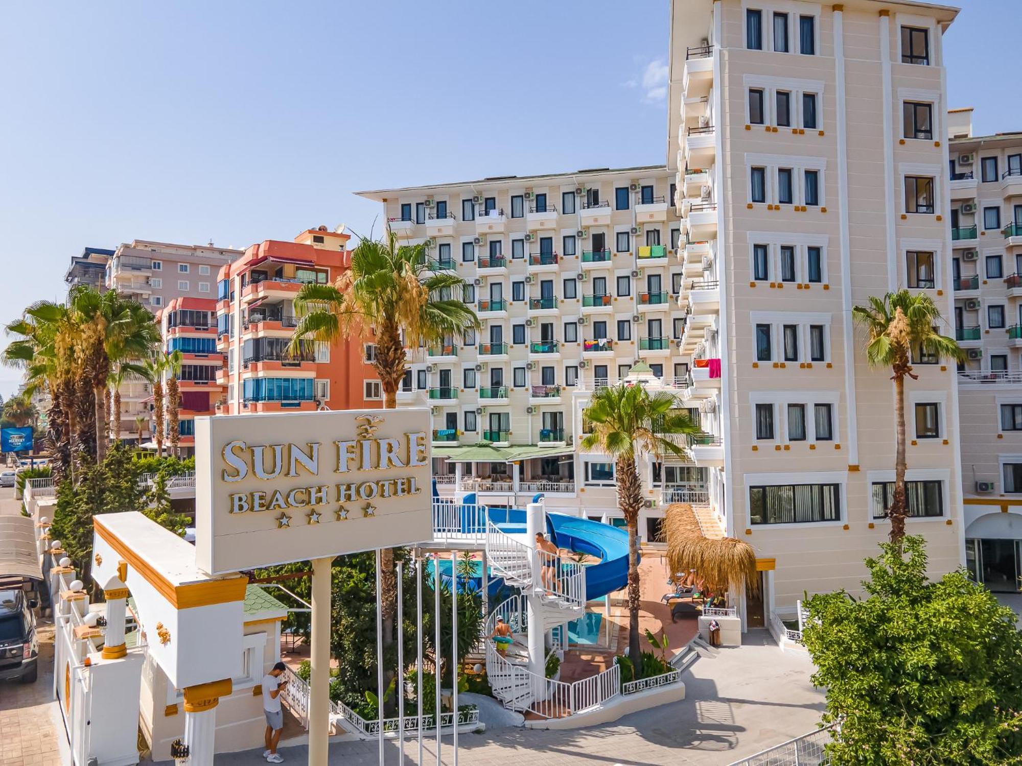 Sun Fire Beach Hotel Alanya Eksteriør bilde